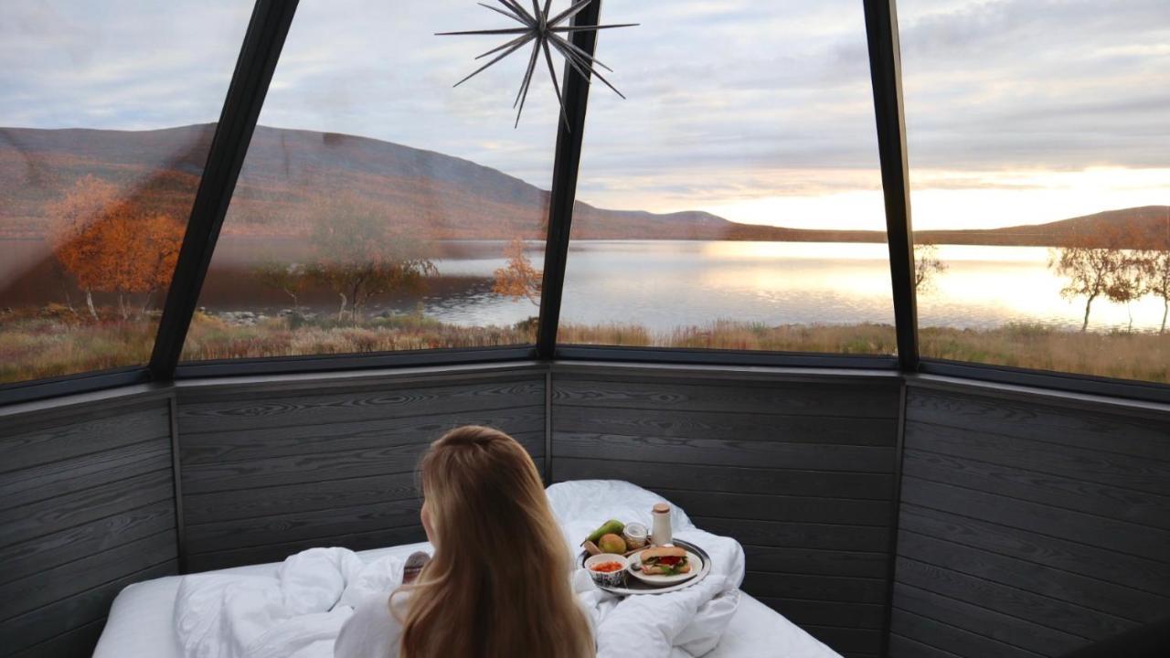 Arctic Land Adventure Glass Igloos Kilpisjärvi Dış mekan fotoğraf